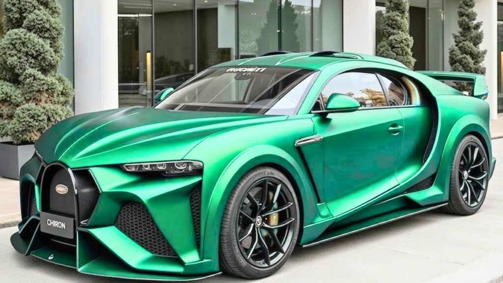 Bugatti Chiron Morado Custom: Superdeportivo Exclusivo con Diseño Personalizado, Potencia Extrema y Estilo Único de Lujo