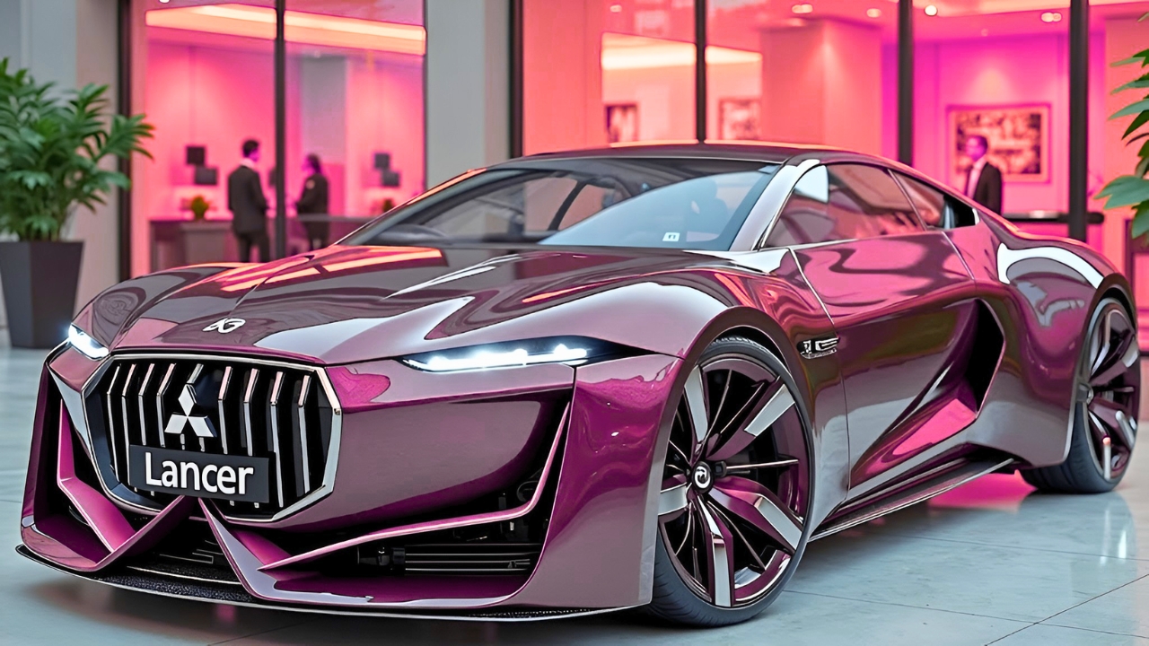 Mitsubishi Lancer 2026 Concept: Supercoche Futurista con Diseño Aerodinámico, Potencia Extrema y Tecnología de Última Generación
