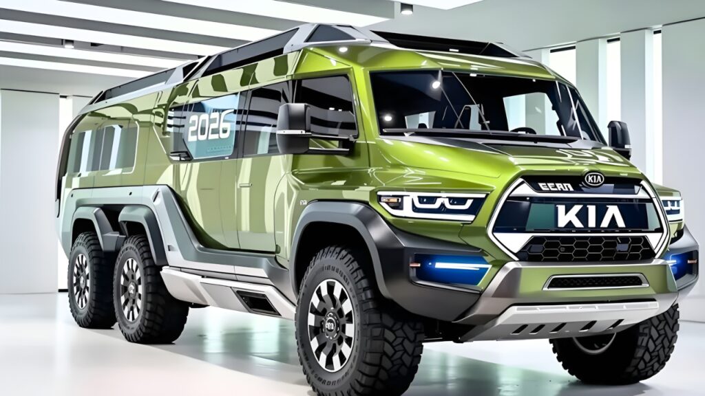 Kia Luxury Camper Van: Confort Total, Diseño Moderno y Tecnología de Primera Clase para Viajes