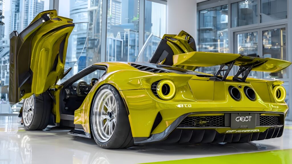 Ford GT MK: Superdeportivo Icónico con Potencia Extrema, Diseño Aerodinámico y Tecnología Avanzada
