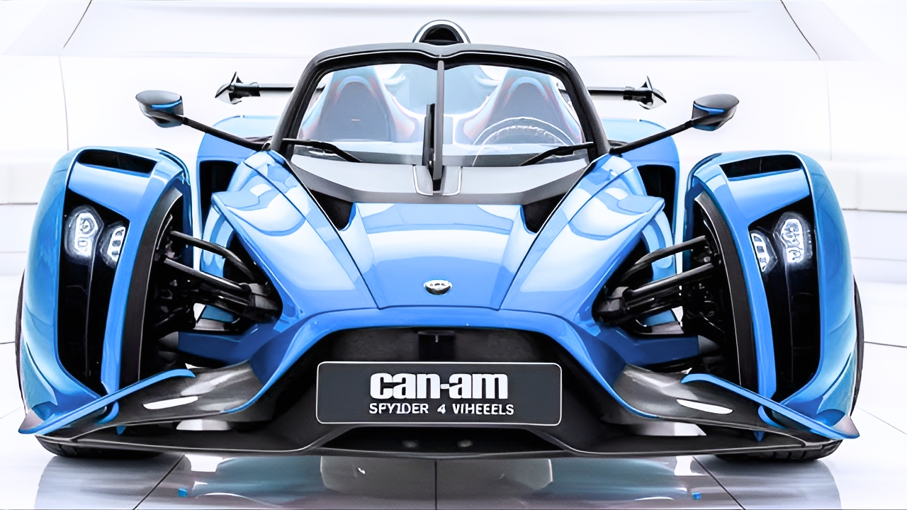 Can-Am Spyder 4-Wheel: Moto de Cuatro Ruedas con Estabilidad, Potencia y Tecnología Innovadora para Aventuras Únicas