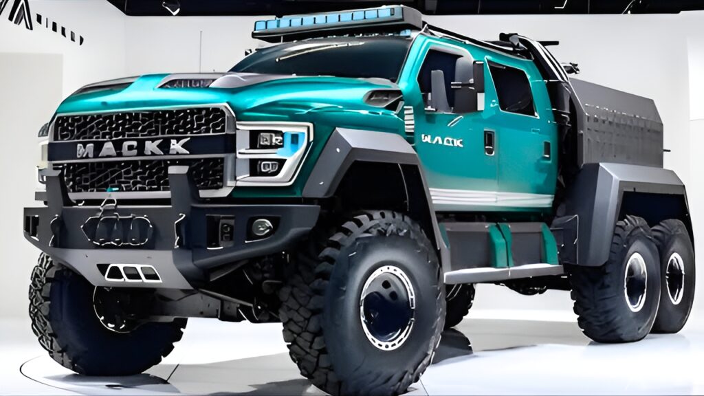 2026 Mack HyperHauler: Pickup Concepto Futurista con Diseño Robusto, Gran Capacidad de Carga y Estilo Moderno para Trabajo Pesado